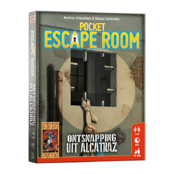 999 Games Pocket Escape Room - Ontsnapping uit Alcatraz