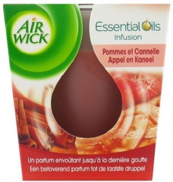 Air Wick kaars Appel & kaneel 105gr