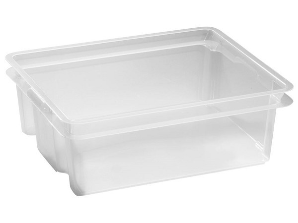 Allibert Crownest opbergbox transparant - 17 L 43x36x23.5cm