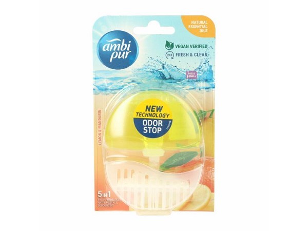 Ambi Pur Toilet Flush 55ml Starter 5in1 Lemon&Mandarine