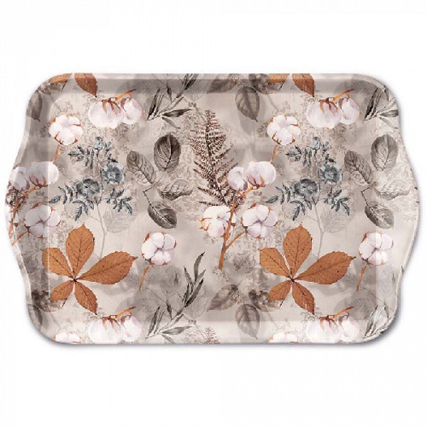 Ambiente dienblad Melamine Cotton 13x21cm