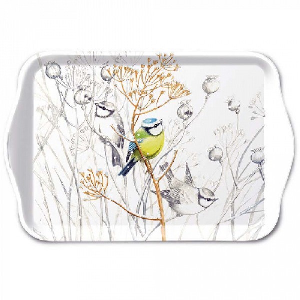 Ambiente dienblad Melamine Sweet Little Bird 13x21cm