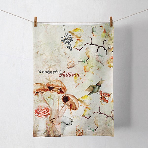 Ambiente Keukendoek Wonderful Autumn-50x70cm -100% Katoen