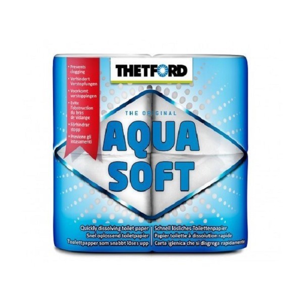 Aquasoft Toiletpapier pak a 4 rol