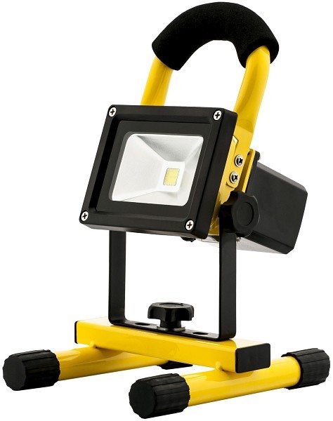 Avide LED Rechargable portable bouwlamp flood Light 120° NW 4000K 10W ABRFLNW-10W 550lm