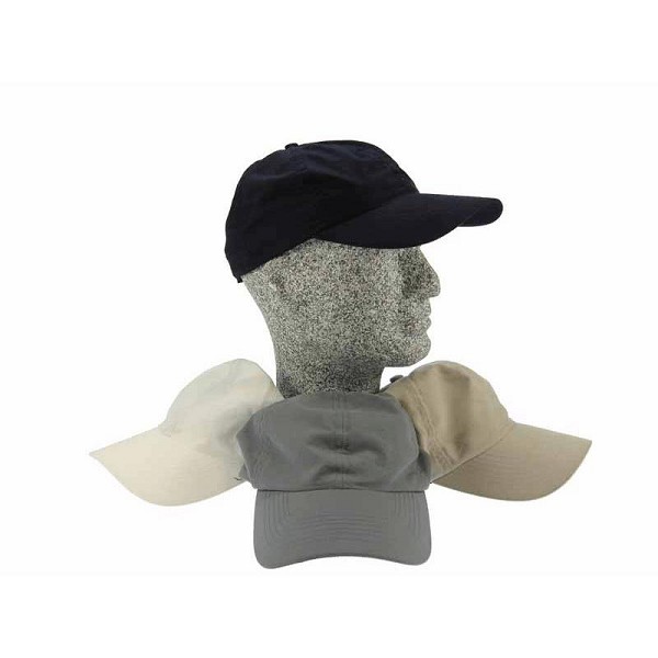 Baseballcap Microfiber in 4 kleuren verkrijgbaar