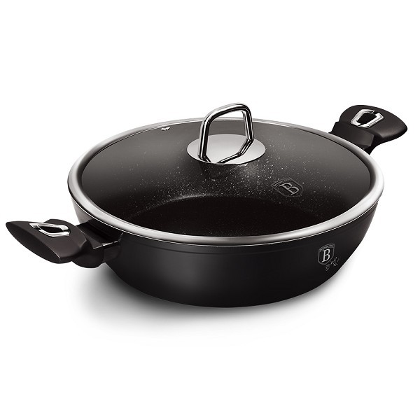 BerlingerHaus Black Silver Pan Ø28 Aluminium voor o.a. inductie