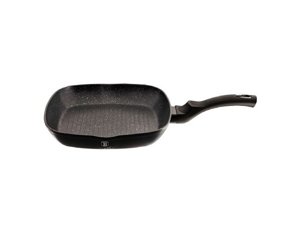 BerlingerHaus Grillpan 28cm black silver ook inductie