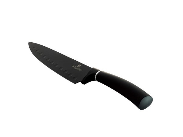 BerlingerHaus Koksmes 20cm RVS met non-stick coating zwart