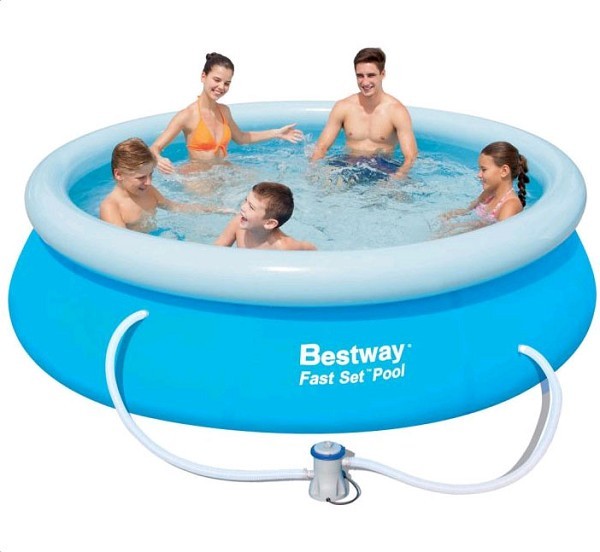 Bestway FastSet zwembad 305x76cm + pomp 12Volt