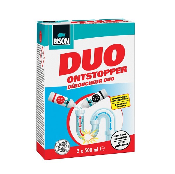 Bison Duo ontstopper 2x500ml Extreem krachtig