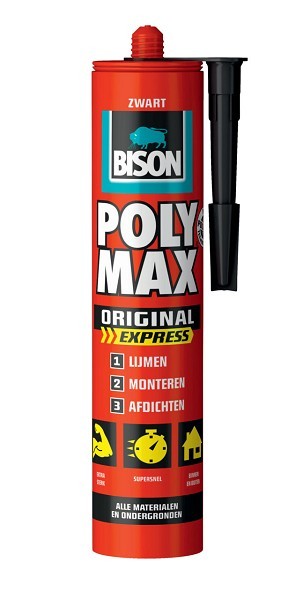 Bison polymax express zwart