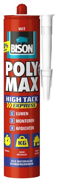 Bison PolyMax High Tack Wit 425G