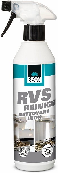 Bison RVS-reiniger spray 500ml