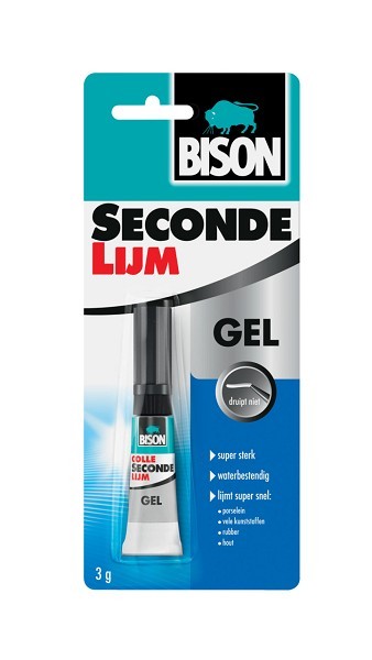 Bison secondelijm gel