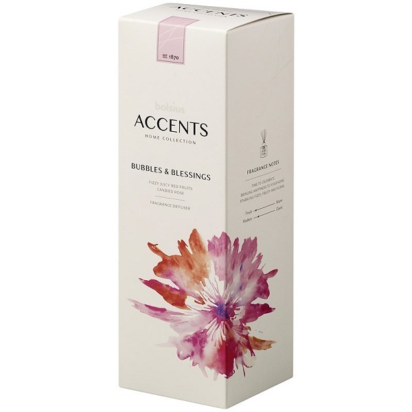 Bolsius Accents Geurverspreider bubbles & blessings 100ml