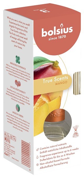 Bolsius Geurverspreider 45ml True Scents Mango