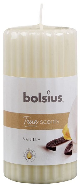 Bolsius Stompkaars geur True Scents Vanilla 120/58