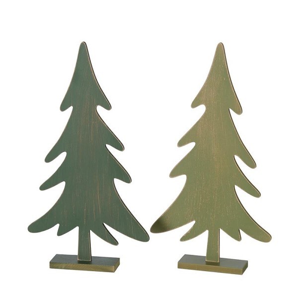 Boltze Home Kerstboom MDF H42cm groen Timon