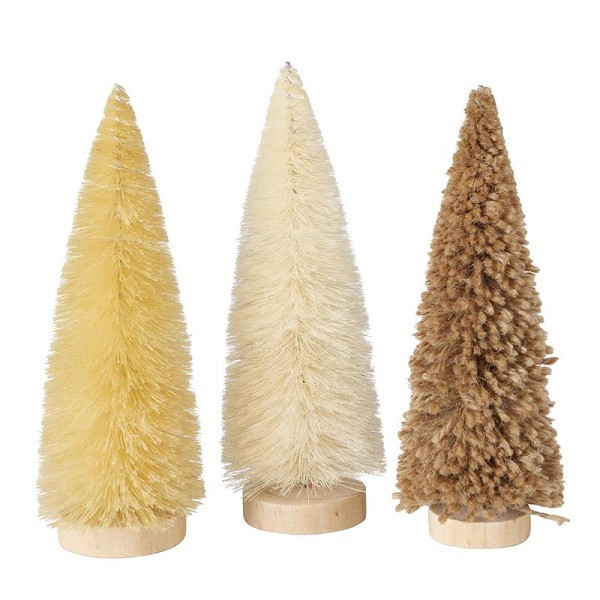 Boltze Home Kerstboom Tarvo textiel H22cm verkrijgbaar in diverse naturel kleuren