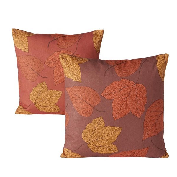 Boltze Home Kussen Arna 45x45cm herfstblad