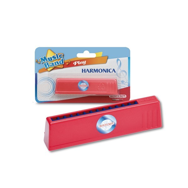 Bontempi Harmonica kunststof 12cm