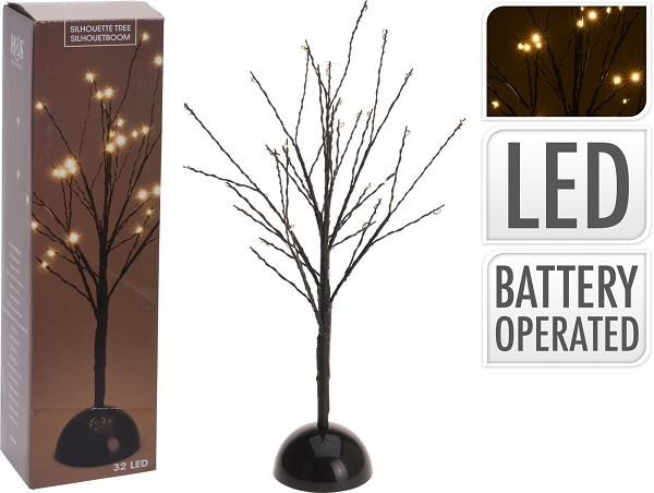 Boom met 32LED warmwit 40cm b/o