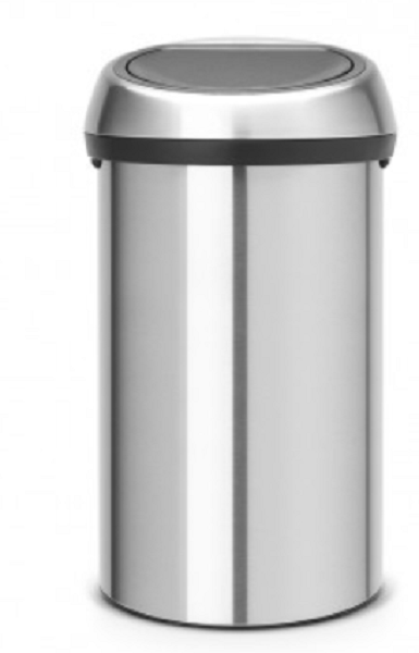 Brabantia afvalemmer Touch Bin 60L matt.st FPP