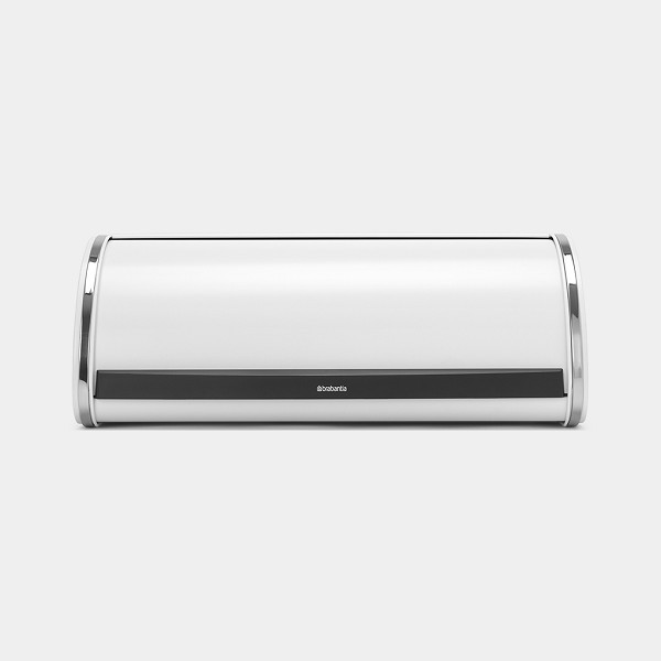 Brabantia Broodtrommel met schuifdeksel wit 17,3x26,2x44,5xm 16 liter