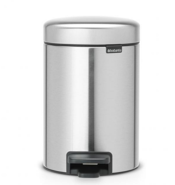 Brabantia Pedaalemmer newicon 3 ltr Matt steel Fingerprint Proof