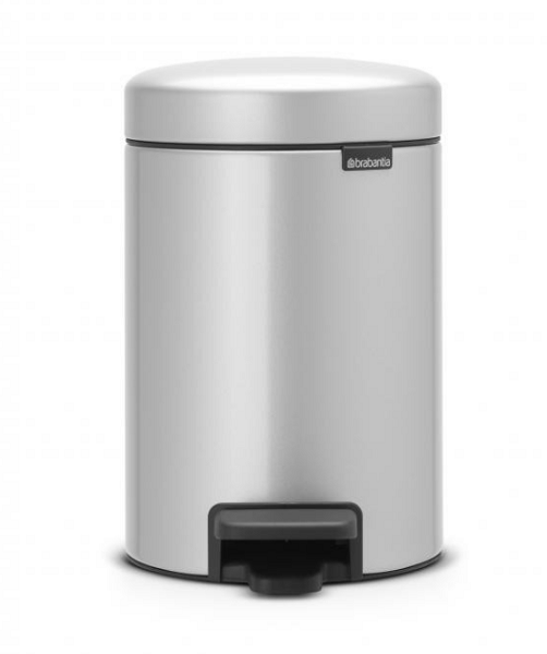 Brabantia Pedaalemmer newicon 3 ltr Metallic grey