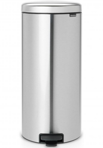 Brabantia Pedaalemmer newicon 30 ltr Matt steel fingerprintproof met kunststof binnenemmer