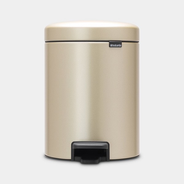 Brabantia Pedaalemmer newicon 5L metalic gold