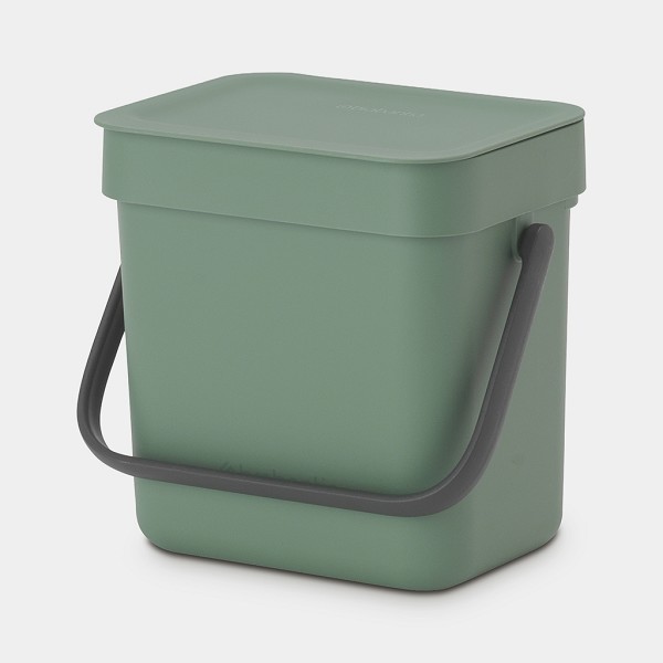 Brabantia Sort & Go afvalemmer 3L Fir Green