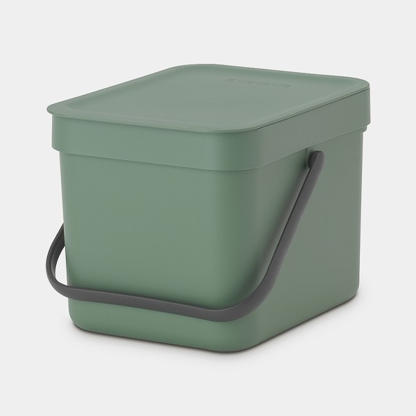 Brabantia Sort & Go afvalemmer 6L Fir Green