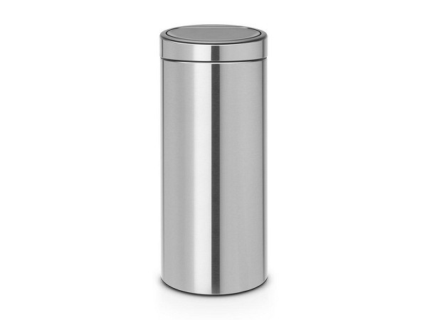 Brabantia Touch bin afvalemmer 30L matt steel fingerprint Proof