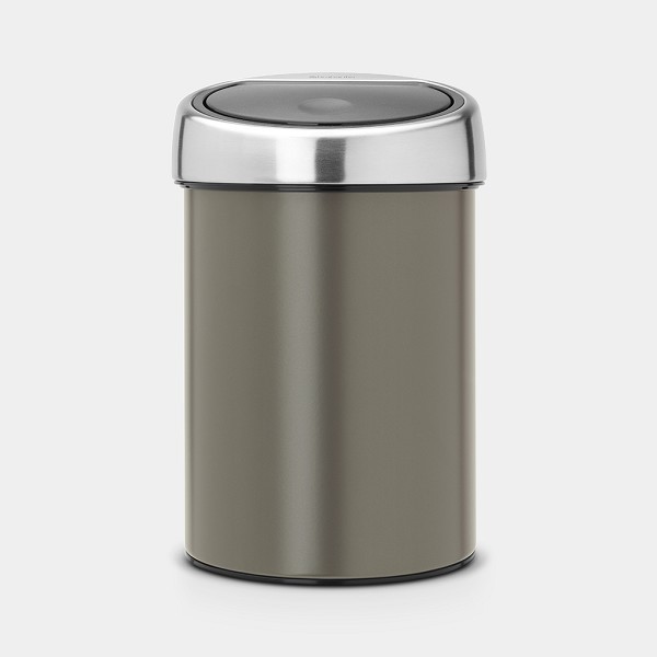 Brabantia Touch bin afvalemmer 3L Platinum