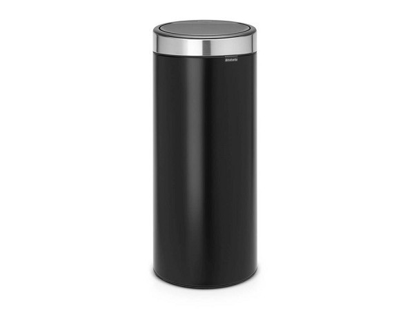 Brabantia Touchbin afvalemmer met kunststof binnenemmer 30L mat zwart