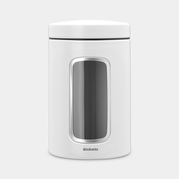 Brabantia Vensterbus 1,4 liter wit dia.11x17.5cm