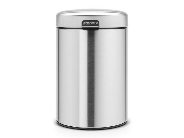 Brabantia wandafvalemmer newicon 3L Matt Steel