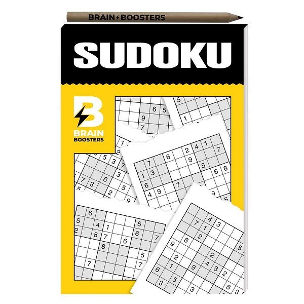 Brainbooster puzzelboek - Sudoku