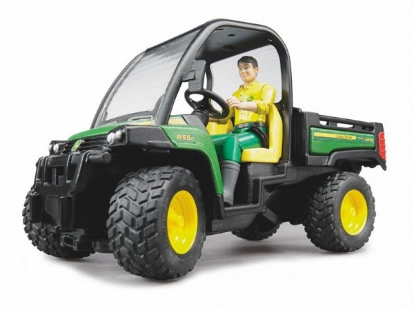 Bruder John Deere Gator XUV855D met bestuurder