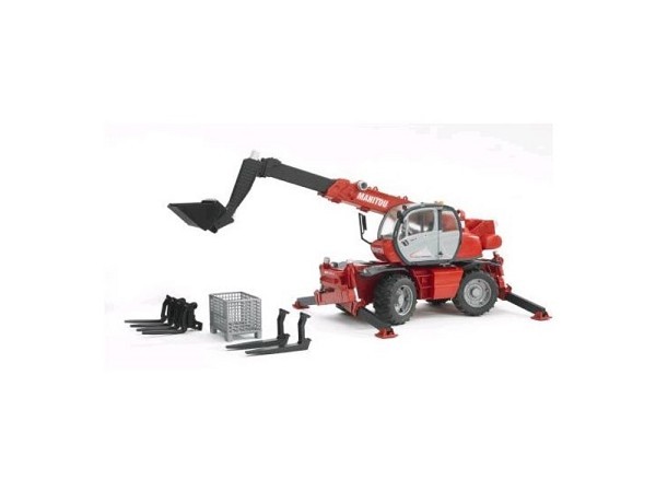 Bruder Manitou MRT verreiker met accessoires