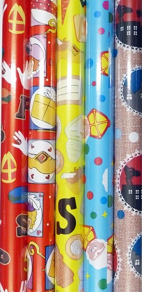 Cadeaupapier Sinterklaas200x70 per LOSSE ROL