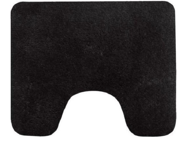 Caen Toiletmat 60x50cm zwart