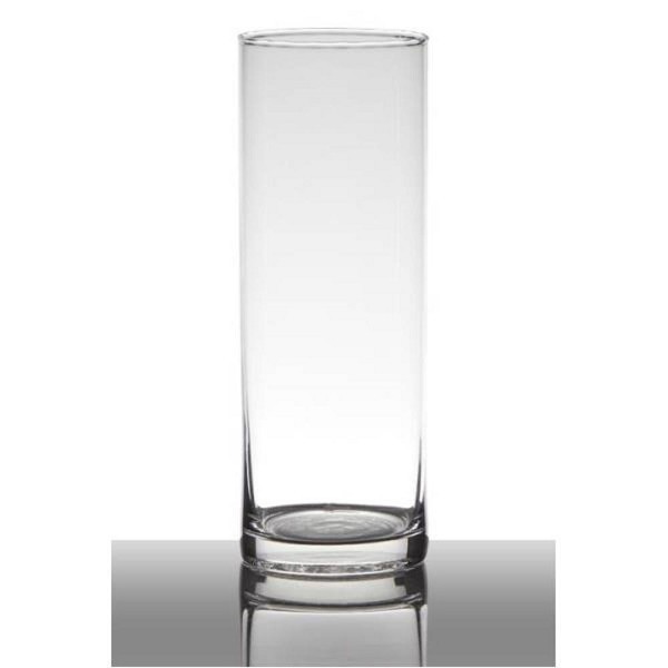 Cilindervaas glas Ø9xH24cm