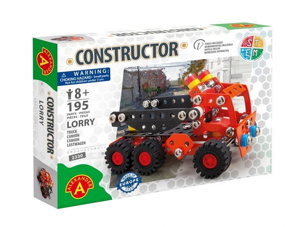 Constructor voertuig Lorry - 195-delig