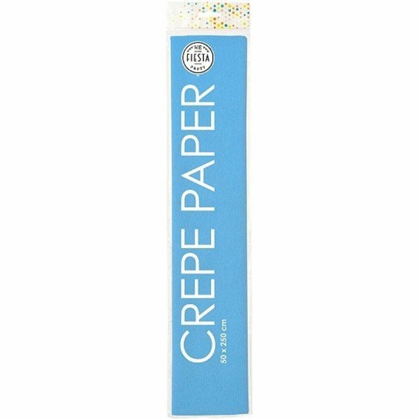 Crepepapier 50x250cm babyblauw pak a 12 rol