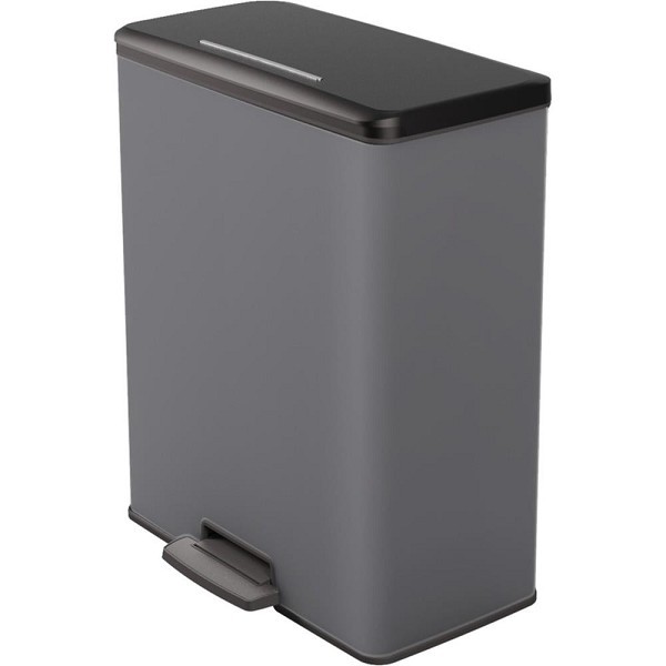 Curver Deco Bin pedaalemmer 65L Cool Grey