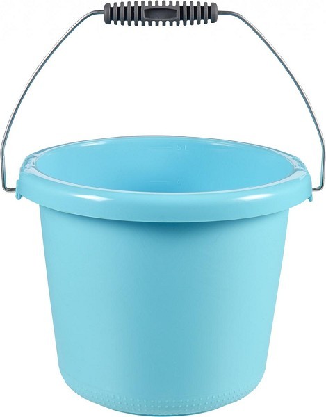 Curver Emmer 5 liter met stalen hengsel molokai blauw diameter24x19cm